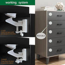 20 Pack Cabinet Locks Child Safety Latches - Vmaisi Baby Proofing Cabinets Drawers Lock - Upgraded Stronger Adhesive Easy Installation - No Drilling by TinyTreasures Baby Boutique