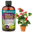 Premium 3-1-2 All Purpose Liquid Fertilizer Consentrate for All Indoor Plants & Flowers - Promotes Biomass Growth and Vibrant Leaf Color - 8oz Bottle by GreenHaven Gardens