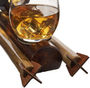 Rocket Whiskey Decanter Set, Planets Globe Decanter