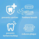The Humble Co. Natural Whitening Toothpaste - Peppermint, Fluoride Free, Fresh Breath, Plaque Removal, Vegan & Cruelty Free, Non-Toxic SLS Free (5.5 oz, 2pk) by CozyNest Decor