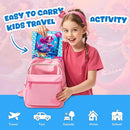 Magnetic Jigsaw Puzzles for Toddlers Kids 3-8 Girls,(3 36-Pieces) Travel Puzzles Toys for Kids Ages 4-6,Take-Along Car Airplane Road Trip Activities Game for 3 4 5 6 7 8 Year Old Birthday Gift,Mermaid by TinyTreasures Baby Boutique