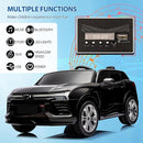 Hetoy 24V 2-Seater SUV Licensed Chevrolet Blazer Ride On Car Toy w/Parent Remote Control, 3 Speeds, Wireless Music, MP3 Player, Electric Car for Kids Ages 3-8, Black by TinyTreasures Baby Boutique