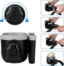 Accmor Stroller Cup Holder with Phone Holder, Bike Cup Holder, Universal Cup Holder for Uppababy Nuna Doona Strollers, 2-in-1 Cup Phone Holder for Stroller, Bike, Wheelchair, Walker, Scooter by TinyTreasures Baby Boutique
