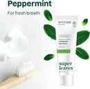 ATTITUDE Fluoride-Free Fresh Breath Toothpaste, Peppermint Flavor, Vegan & Cruelty-Free, Sugar-Free, Plant & Mineral-Based Ingredients, Clean Oral Care, 4.2 Oz by CozyNest Decor