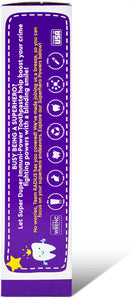 RADIUS Kids Super Duper Immunity Power Toothpaste 2.5 Oz - Super Duper Bubble Berry Mint - Pack of 3 by CozyNest Decor