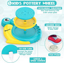 Pottery Wheel for Kids - Complete Art Supplies Arts & Crafts Kit, Crafts for Girls 8-12, Girls Boy Toys Birthday Halloween Christmas Gift for Kids Ages 6 7 8 9 10 11 12+, (Snail) by TinyTreasures Baby Boutique