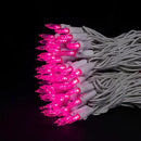 Pink Christmas LED Lights - 2 Pack 100 Count Pink Christmas String Lights for Tree, Bedroom, Wedding, Indoor/Outdoor Valentines Day Decorations, 2 Sets 33 Feet White Wire, UL Certified, Connectable by GreenHaven Gardens