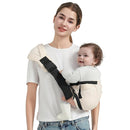 Toddler Sling Carrier, Easy to Wear Baby Carrier Sling 7-40 lbs, Adjustable Lightweight Baby Wrap Sling, Perfect Toddler Hip Carriers One Size Fits All, Beige Mesh by TinyTreasures Baby Boutique