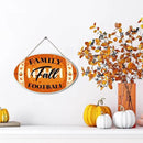 Autumn Wooden Signs, Rustic Thanksgiving Decoration, Home Interior And Exterior Decor, Autumn Harvest Thanksgiving Home Decor (Football), Housewarming Gift by CozyNest Decor