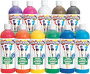Colorations - SWT16 Simply Washable Tempera Paints, 16 fl oz, Set of 11 Colors, Non Toxic, Vibrant, Bold, Kids Paint, Craft, Hobby, Arts & Crafts, Fun, Art Supplies by TinyTreasures Baby Boutique