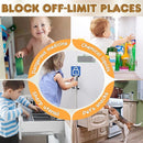 Eseesmart Smart Cabinet Lock, Hidden Magnetic Bluetooth RFID Keyless Drawer Lock, Baby Proofing Child Safety Cabinet Locks for Liquor File Cabinet Cupboard Desk Dresser Adults Black by TinyTreasures Baby Boutique