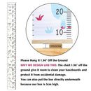 Growth Chart Wall Hanging, Portable Kids Wall Ruler Removable Height Measure Chart for Boys Girls Growth Ruler from Baby to Adult for Child's Room Decoration 79''7.9'' (Rainbow Unicorn) by TinyTreasures Baby Boutique