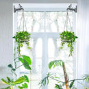 8-Pack Metal Hanging Planters for Outdoor Plants - Heavy Duty Anti Rust 4 Flower Pot Holder with 4 Bird Patterned Plant Hanger – Aesthetic Hanging Plant Holder for an Instant Indoor and Outdoor Decor by GreenHaven Gardens