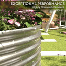 3 Pack 6x3FT Galvanized Raised Garden Bed Outdoor,Metal Garden Bed for Vegetables,Steel Raised Beds for Gardening,Above Ground Garden Box for Flower-QIA by GreenHaven Gardens