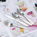 VANRA Premium 18/8 Stainless Steel Children's Cutlery - 5.8-inch Kids Dinner Forks, 4 Pieces Silverware Flatware Utensil Set for Home & School by CozyNest Decor