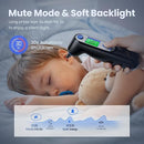 Ear Thermometer for Kids, Babies and Adults, 1 Second Accurate Digital Thermometer, Mute Function, 3-Color Fever Alert, 3 Age Groups, 30 Memory Recall with 20x Probe Covers (LCD-Black) by TinyTreasures Baby Boutique