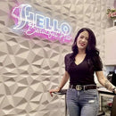 Custom Neon Sign, Custom LED Neon Sign Customizable for Business Salon Beauty Nail Studios Light Up Name Sign, Personalized Neon Light Suitable for Bar Bakeries Coffee Shop Decorations by CozyNest Decor