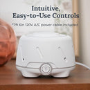 Yogasleep Dohm (White/Gray) The Original White Noise Machine, Relaxing Natural Sound from a Real Fan, Sleep Aid & Noise Cancelling for Adults & Baby, Office Privacy & Meditation, Baby Registry by TinyTreasures Baby Boutique
