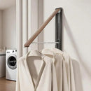 Wall Drying Rack Clothing - Retractable & Foldable Clothes Drying Rack Wall Mounted for Laundry Room Organization | Laundry Room Hanging Rack for Dorm, Closet, Balcony & Indoor/Outdoor Use by CozyNest Decor