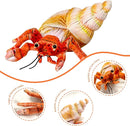 Hermit Crab Plush Toy,Crab Stuffed Animal,Simulated Plush Toy,Soft Stuffed Toy for Adults Birthday for Boys and Girls-10 Inch by TinyTreasures Baby Boutique