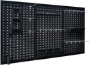 Ultrawall Peg Board Wall Organizer 4 ft. Metal Pegboard Garage Wall Pegboard Tool Storage Kit with Accessories for Garage, 45pcs by GreenHaven Gardens