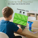 Microscope for Kids with 12 Slides, 100X-1000X 1080P Digital Handheld Kids Microscope, Mini Portable Pocket Miniscope Science Toys Gifts for 3+ 4 5 6 7 8 9 10 11 12 Year Old Boys Girls, Blue by TinyTreasures Baby Boutique