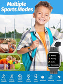 Kids Smart Watch Girls Boys, SmartWatch for Kids Smart Watch Gifts for 4-16 Years Old with Sleep Mode 19 Sports Mode Pedometer Birthday Gift for Boys Girls by TinyTreasures Baby Boutique