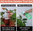 Vertical Planter, 5 Tier Stackable Strawberry Planter with Garden Tool Set, Movable Indoor/Outdoor Garden Herb Pot for Growing Vegetables and Succulents, Red by GreenHaven Gardens