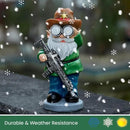 Funny Garden Gnomes Statue Outdoor Decor, Solar Telescope Gnome Decorations for Yard, Lawn, Patio, Porch, Fathers Day Birthday Housewaming Gifts for Dad, Men, Husband, 10.6 Inch, Resin by CozyNest Decor