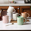 17 OZ Coffee Mugs Set of 6, Modern Mugs Set with handle for Tea/Latte/Cappuccino/Milk/Cocoa. by CozyNest Decor
