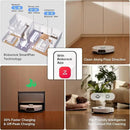 roborock S8 Max Ultra with Auto Water Refilling and Drainage System Robot Vacuum and Mop, FlexiArm Design, Smart Dirt Detection, Self-Emptying, 8000Pa Suction for Various Floors, Pet Hair, White by CozyNest Decor