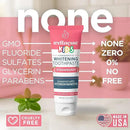 Wellnesse Kids Hydroxyapatite Toothpaste with Xylitol - Fluoride Free Toddler & Kid's Natural Toothpaste, Freshens Breath, Sensory-Friendly Oral Care, Vegan, Strawberry Flavor, 4 oz (Pack of 1) by CozyNest Decor