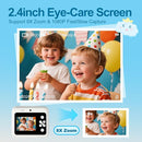 OTJ Kids Camera Instant Print - 1080P Kids Instant Cameras That Print Photos with 32GB Card - Daurable Kid Digital Camera Birthday Gift for Girls and Boys 3 4 5 6 7 8 9 10 Year Old by TinyTreasures Baby Boutique