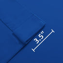Joydeco 72 Inch Blackout Curtains for Bedroom, Thermal Insulated Black Out Curtains 2 Panels Set, Room Darkening Drapes for Living Room Window Rod Pocket Back Tab (W52 x L72 Inch, Royal Blue) by TinyTreasures Baby Boutique