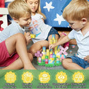 Magnetic Blocks 128 PCS Magnetic Building Blocks Cubes Gift Set for Girls and STEM Learning Preschool Learning Construction Toys by TinyTreasures Baby Boutique