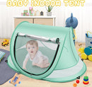 Baby Beach Tent,Large Pop Up Beach Tent Sun Shade for Beach,Portable Baby Travel Tent with Mosquito Net,Indoor Baby Play Tent,UPF 50+ UV Protection Sun Shelters for Infants by TinyTreasures Baby Boutique