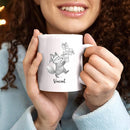 Fox Coffee Cup 11 Oz 15 Oz, Personalized Fox Mug Gift For Men Women Foxes Lover Daughter Son, Customized Name Animal Accent Coffee Mug, Foxes White Ceramic Cup Gift For Birthday Christmas Holiday by TinyTreasures Baby Boutique