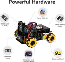 3MP Camera Expansion Pack Smart Car Starter Kit, Robotics Kit for Kids Ages 8-12 12-16, STEM Toys Coding Robot Kit for Teens & Adults(QD002) by TinyTreasures Baby Boutique
