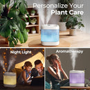 Homvana Humidifiers for Bedroom, 5L Super Easy to Clean Top Fill Auto Adapt Cool Mist Humidifier for Bedroom Plants Baby Kids for Home (Never Leaking Design), Quiet 40H Runtime, Essential Oil Diffuser by TinyTreasures Baby Boutique