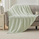 EMME Cotton Blanket Queen Size for Bed Soft Large Muslin Bed Blankets 90"x90" Lightweight Breathable All Season Gauze Blanket, Mint Green by CozyNest Decor
