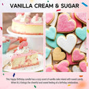 Sweet 16 Birthday Candles for Women - 9 oz Happy Birthday Candle with Vanilla Birthday Cake Scent, Gifts for Women & Men, Friendship Ideas by CozyNest Decor