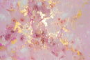Pink Marble Wallpaper Abstract Gold Texture Murals for Boys and Girls Bedroom Living Room Large Fabric Wall Mural(Not Self-Adhesive) by TinyTreasures Baby Boutique