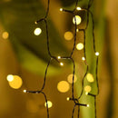 Solar String Lights for Outside, 2 Pack 100 Led Solar String Lights Outdoor Waterproof 100ft Solar Fairy Lights 8 Lighting Mode Solar String Lights Idea for Garden,Courtyards,Trees(Warm White)