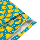 ALVABABY 2pcs Cloth Diaper Wet Dry Bags Waterproof Reusable with Two Zippered Pockets Travel Beach Pool Daycare Soiled Baby Items Yoga Gym Bag for Swimsuits or Wet Clothes L114117 by TinyTreasures Baby Boutique