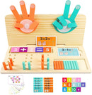 Learning Toys 3-5, Educational Toys with Number Flash Card for 3+ Year Old, Montessori Number Math Manipulatives, Preschool Kindergarten School Supplies, Birthday Gifts for 3 4 5 6 yr Old Kids by TinyTreasures Baby Boutique