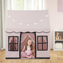INFANS Kids Play Tent with Washable Mat Star Light Windows, Anti-Trip Large Playhouse Toys for Children Boys Girls, Indoor Outdoor Princess Tents Castle for Toddlers (Pink) by TinyTreasures Baby Boutique