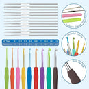 ARMINACO Crochet Kit for Beginners & Adults – 59pcs Complete Starter Set with Ergonomic Hooks (0.6-6.0mm), Yarn, Tools & Travel Bag – Craft Gift for Women, Teens & Seniors by TinyTreasures Baby Boutique
