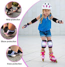BOSONER Kids/Youth Knee Pad Elbow Pads for Roller Skates Cycling BMX Bike Skateboard Inline Rollerblading, Skating Skatings Scooter Riding Sports by TinyTreasures Baby Boutique