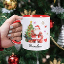 Custom Christmas Coffee Mug Personalized Hot Chocolate Mug for Kids Customized Hot Cocoa Cups with Name 11oz Ceramic Santa Mugs Winter Holiday Xmas Mugs Christmas Gifts for Family Kids Xmas Decor by TinyTreasures Baby Boutique