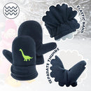 BAVST Baby Toddler Winter Mittens Girls Warm Fleece Lined Gloves Kids Sherpa Lined Mittens for Boys by TinyTreasures Baby Boutique